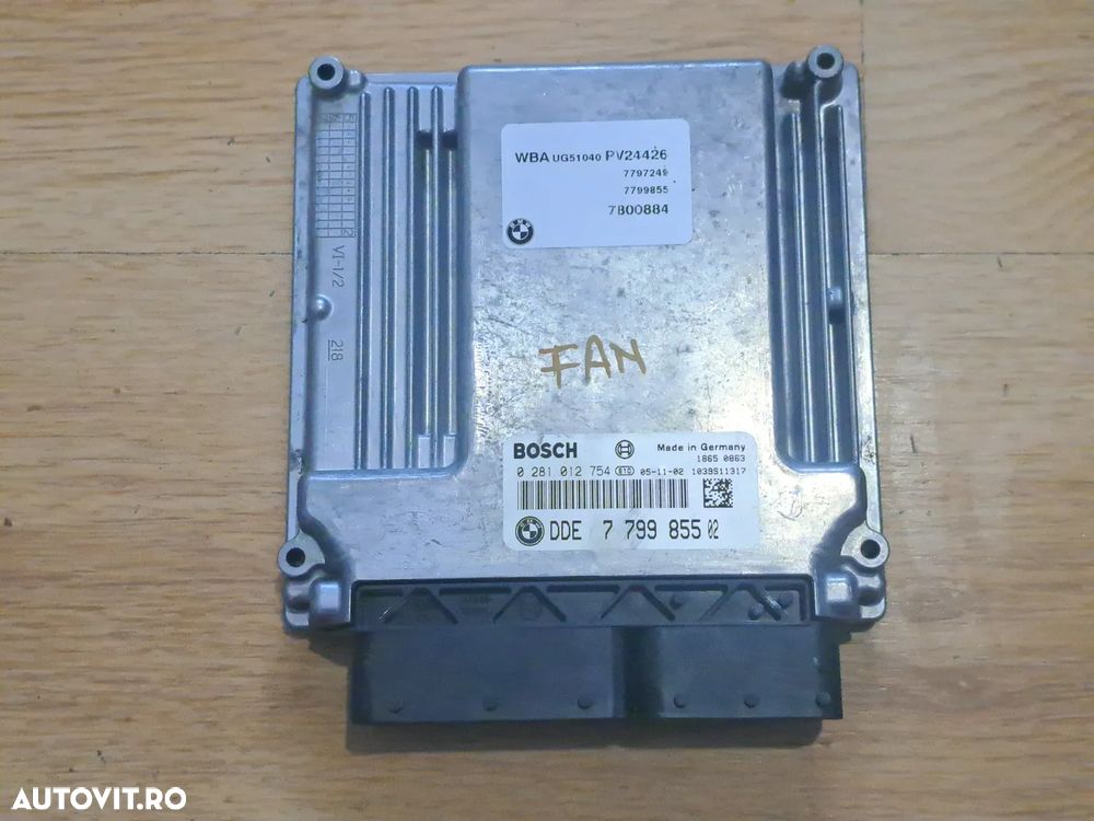 Unitate control ECU calculator Motor DDE Original BMW E87 E90 E91 E60+LCI E61+LCI E83+LCI - 1