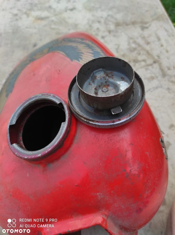 Bak zbiornik paliwa WSK m06 B1 dwuramówka wysoki wlew 9.150 - 8