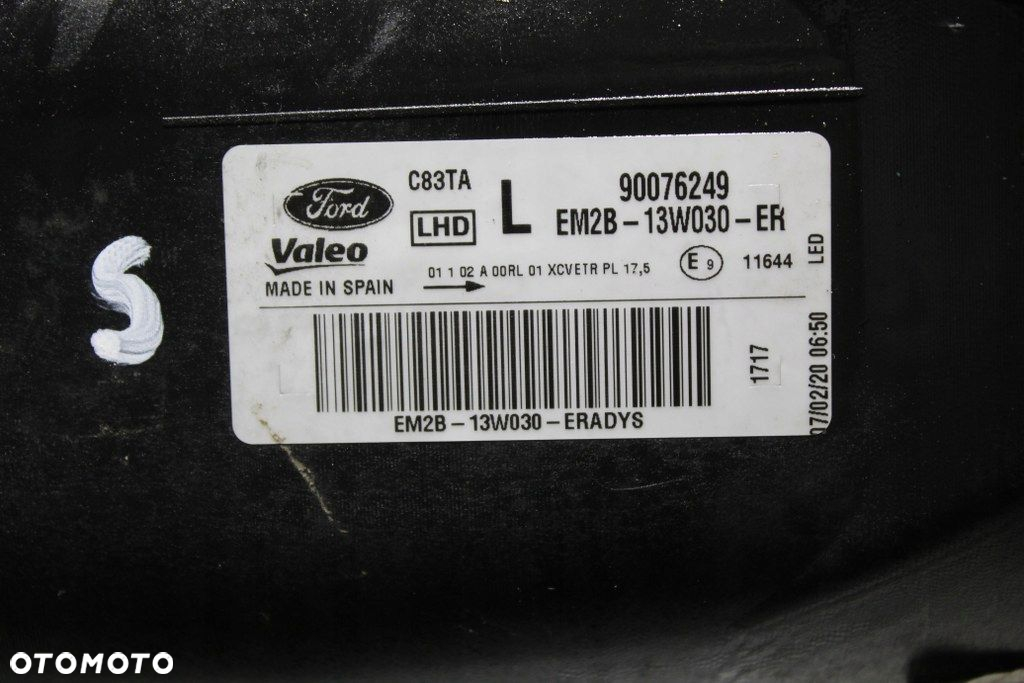 Ford S-max MK2 Full Led Lewy Lampa Przód Lewa - 6
