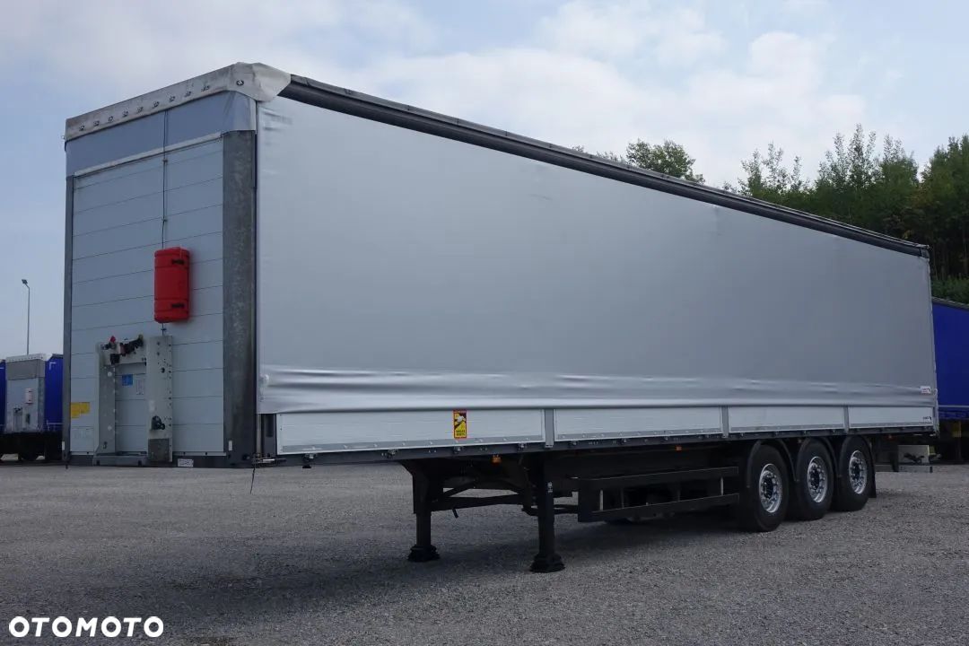 Schmitz Cargobull BURTO-FIRANKA / STANDARD / OSIE SCHMITZ / NOWE PLANDEKI / 2 OSIE PODNOSZONE / - 1