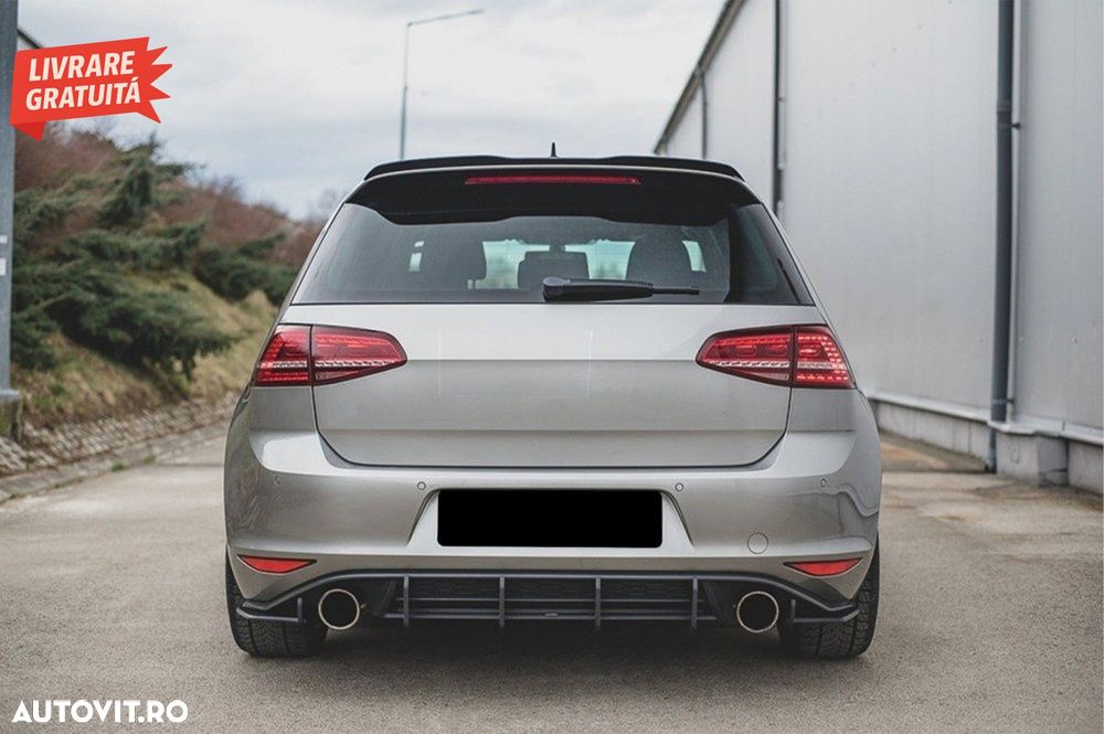Extensie Difuzor Bara Spate VW Golf 7 VII GTI (2013-2016)- livrare gratuita - 13