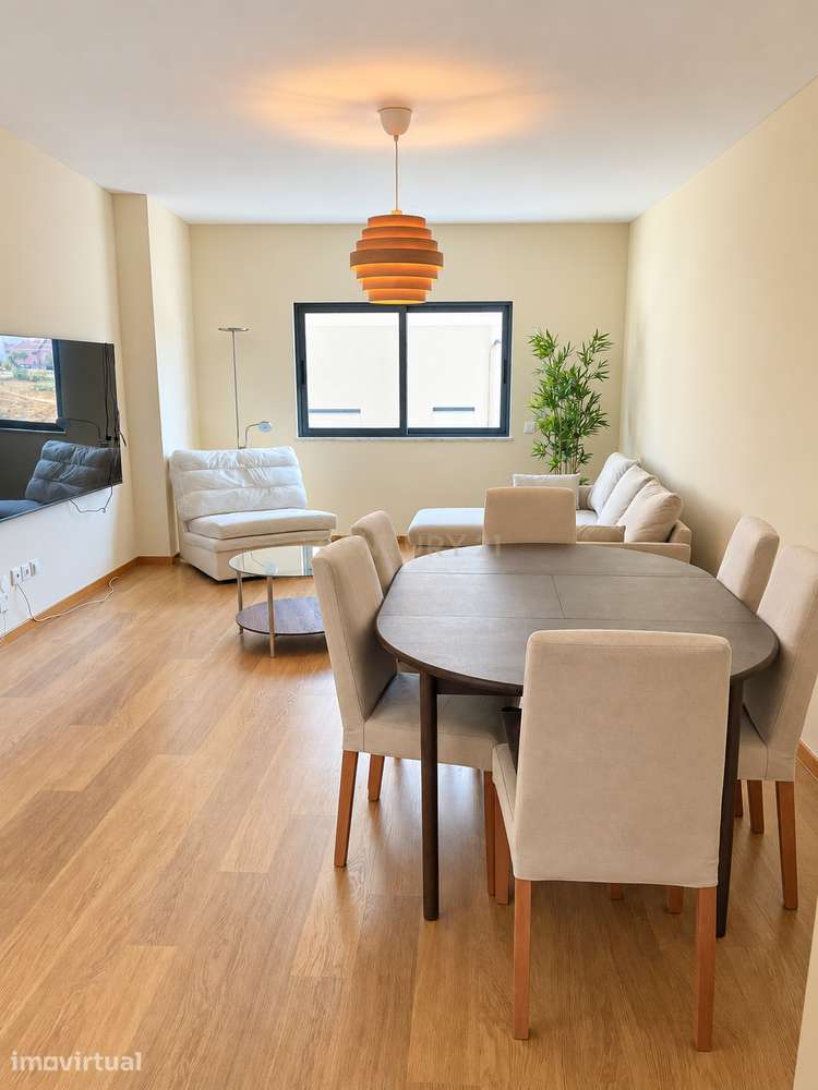 Apartamento T3 mobilado e com garagem para arrendar no Montijo - Grande imagem: 2/19