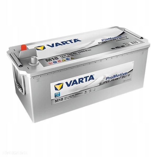Akumulator Varta M18 12V 180Ah 1000A Silver - 1