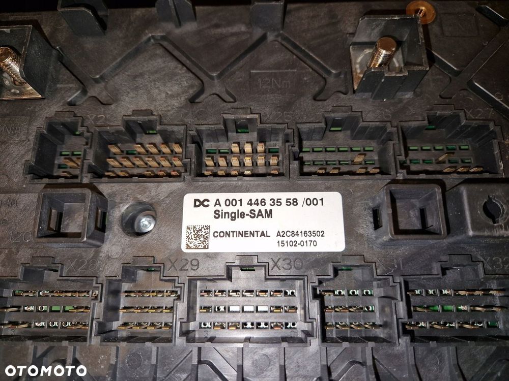 Skrzynka Bezpieczników Single SAM Mercedes Actros Arocs Antos MP4 Euro 6 - 3