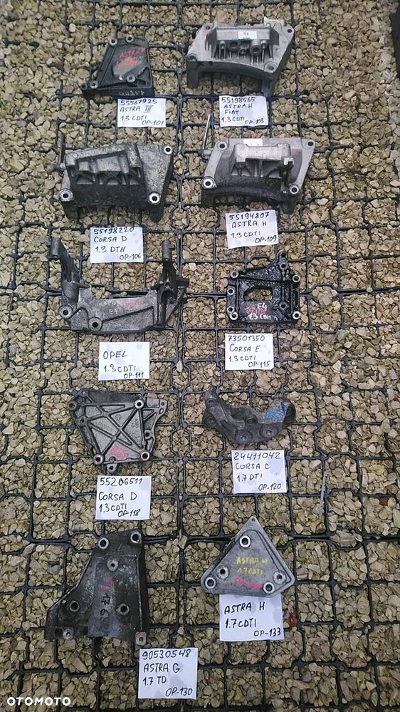 ŁAPY OPEL DAEWOO CHEVROLET SAAB - 5