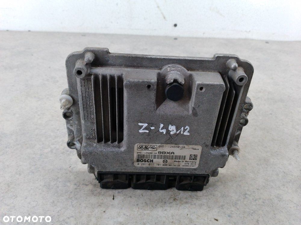 KOMPUTER, STEROWNIK FORD FOCUS C-MAX 6M51-12A650-NA 0281011701  BOSCH 1.6 - 1