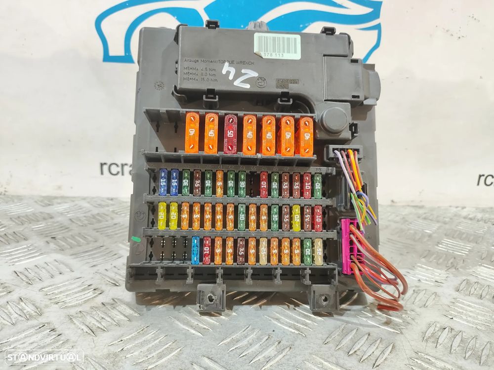 TAMPA CAIXA DE FUSIVEIS MÓDULO ELETRÔNICO BMW Z4 E85 ROADSTER CABRIO 518792114 8378113 E86 COUPE - 2