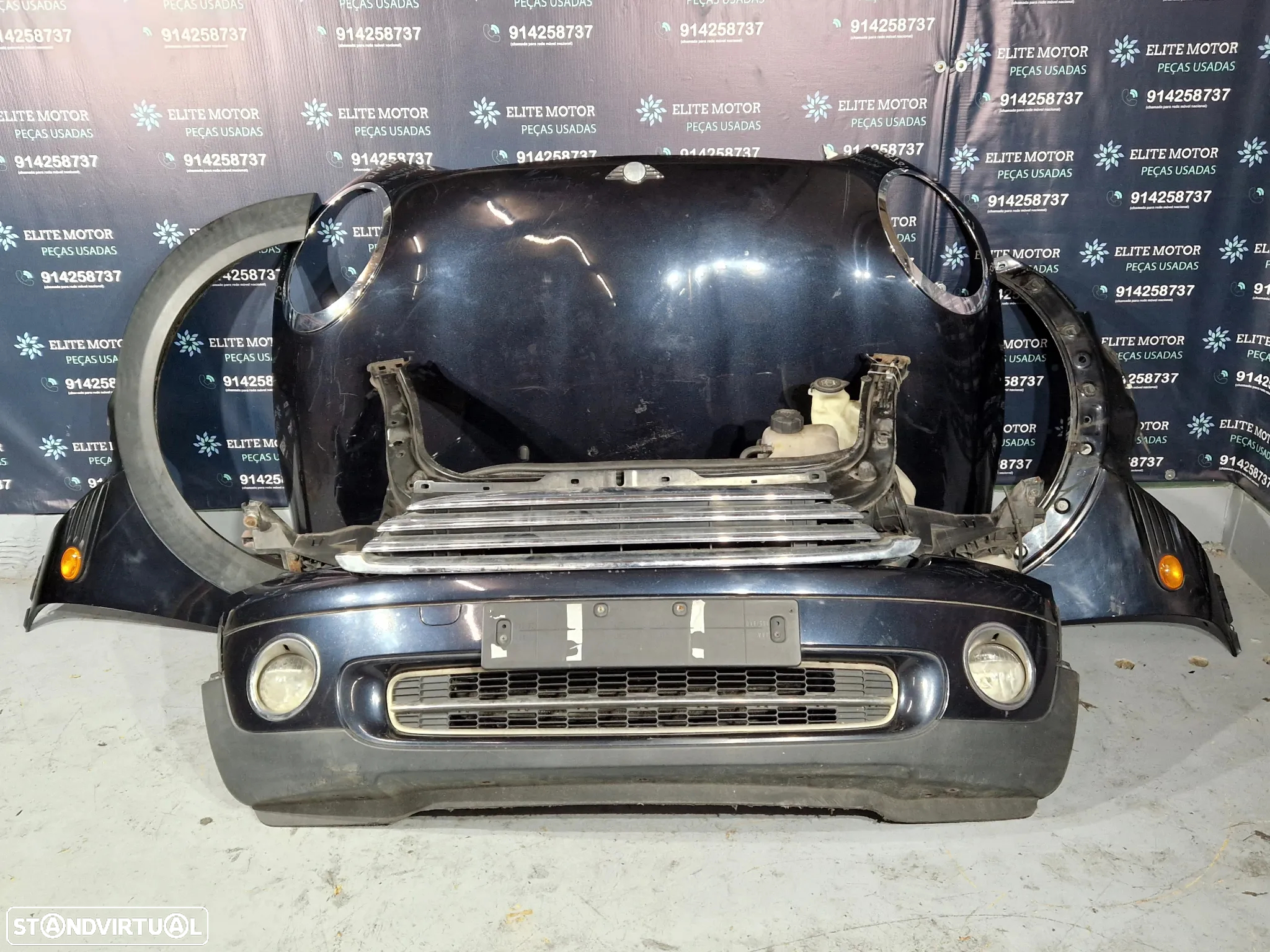 Frente completa usada MINI COOPER ONE R56 1.4i Capot parachoques guardalamas R55 R57 - 2