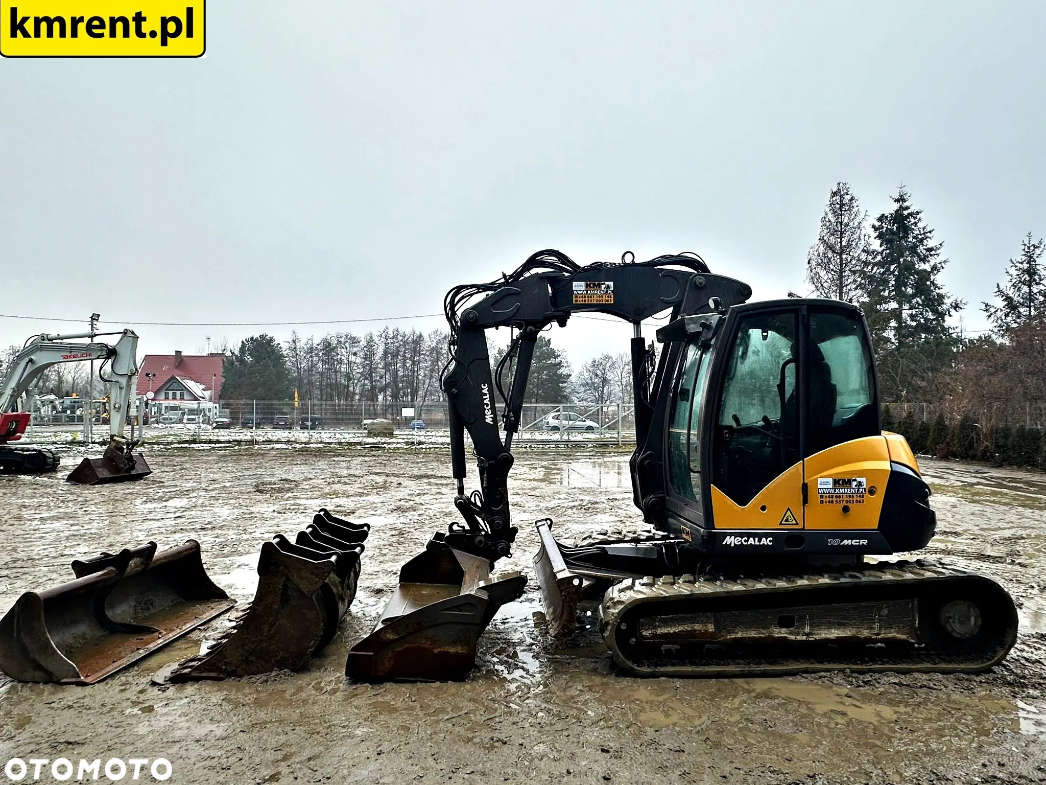Mecalac 10 MCR KOPARKA GĄSIENICOWA 2015R. | JCB 8085 MECALAC 8 MCR - 9