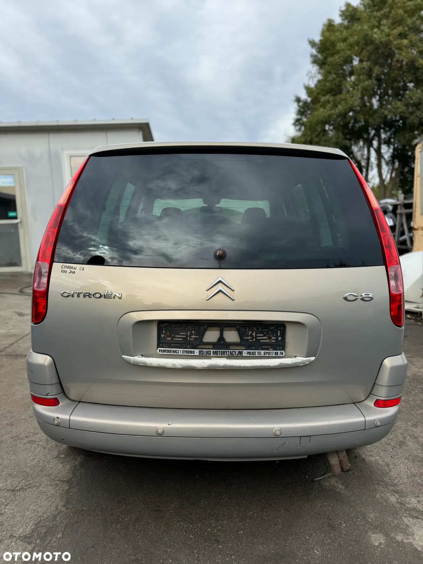 CITROEN C8 KLAPA BAGAŻNIKA KDD - 3