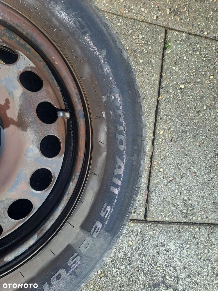 Chevrolet Aveo T300 komplet felg z oponami zima 5x105 195/65 R15 - 9