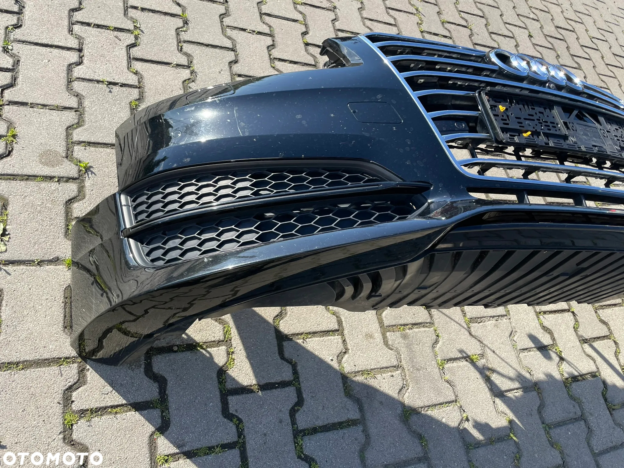 Audi A8 S8 D4 Lift zderzak przód przedni kompetny LY9B - 7