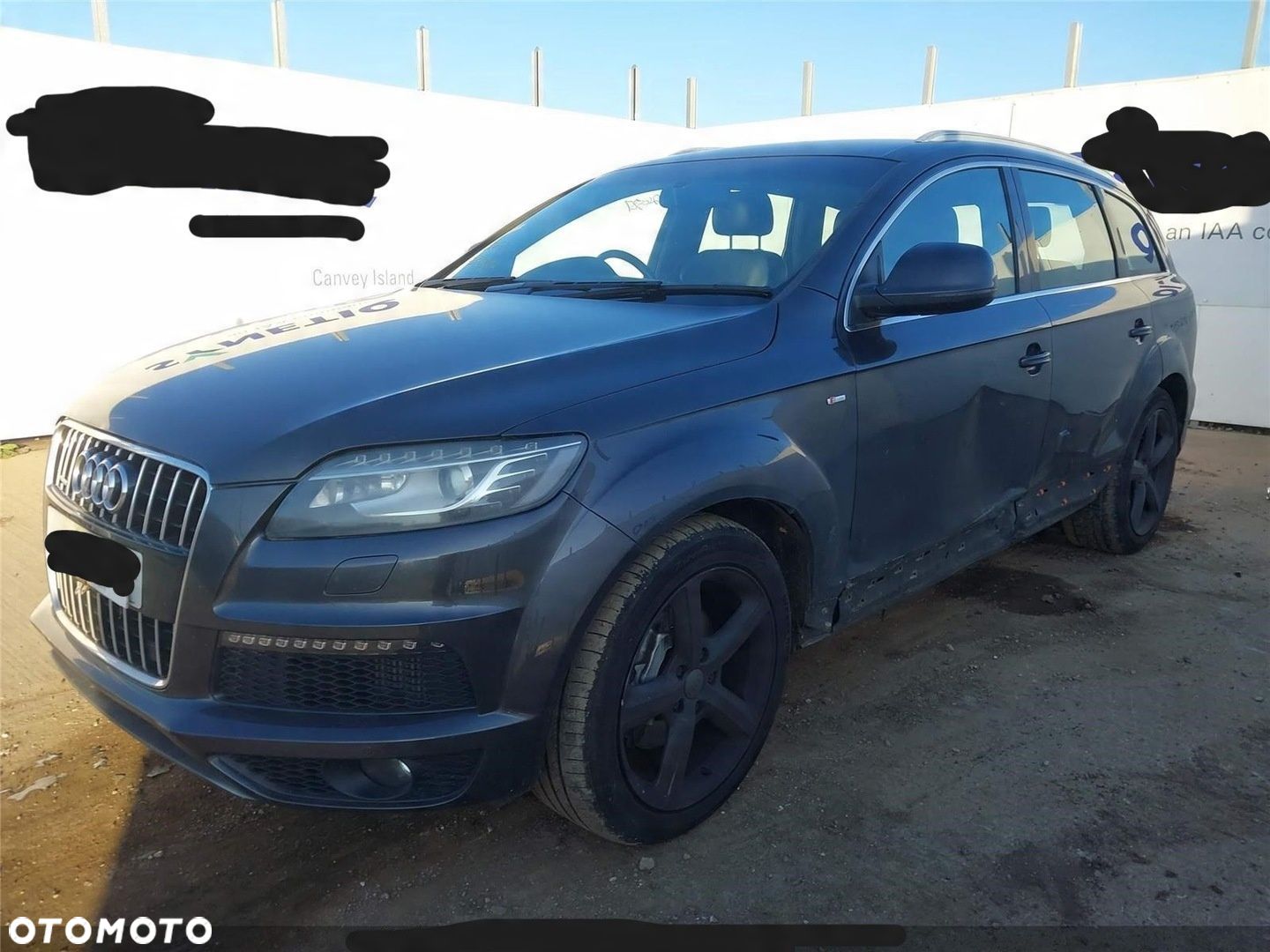 AUDI Q7 4L LIFT S-LINE 3.0D PRZÓD ORYGINAŁ MASKA ZDERZAK BLOTNIK PAS CZĘŚCI - 1