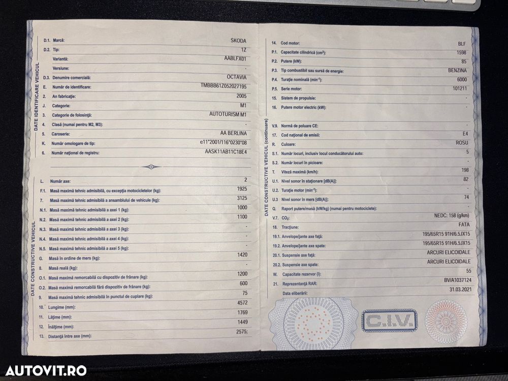 Skoda Octavia 1.6 FSI Ambiente - 18