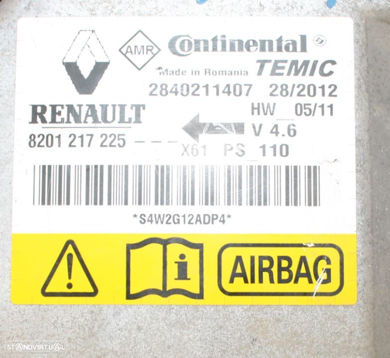 Centralina de Airbag Renault Kangoo - 2