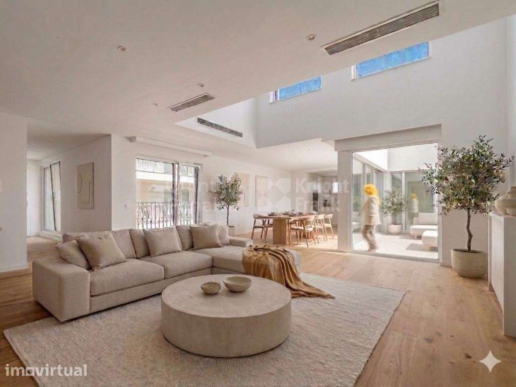 Apartamento T3 duplex com terraço, piscina, vista rio, Junqueira - Grande imagem: 4/29