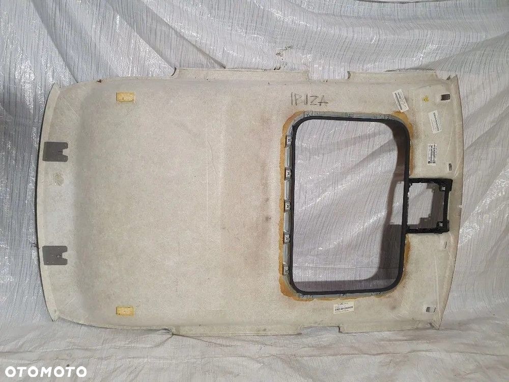 SEAT IBIZA V FR 2019r PANORAMA DACH PODSUFITKA CZARNY SUFIT 6F0867501M - 4