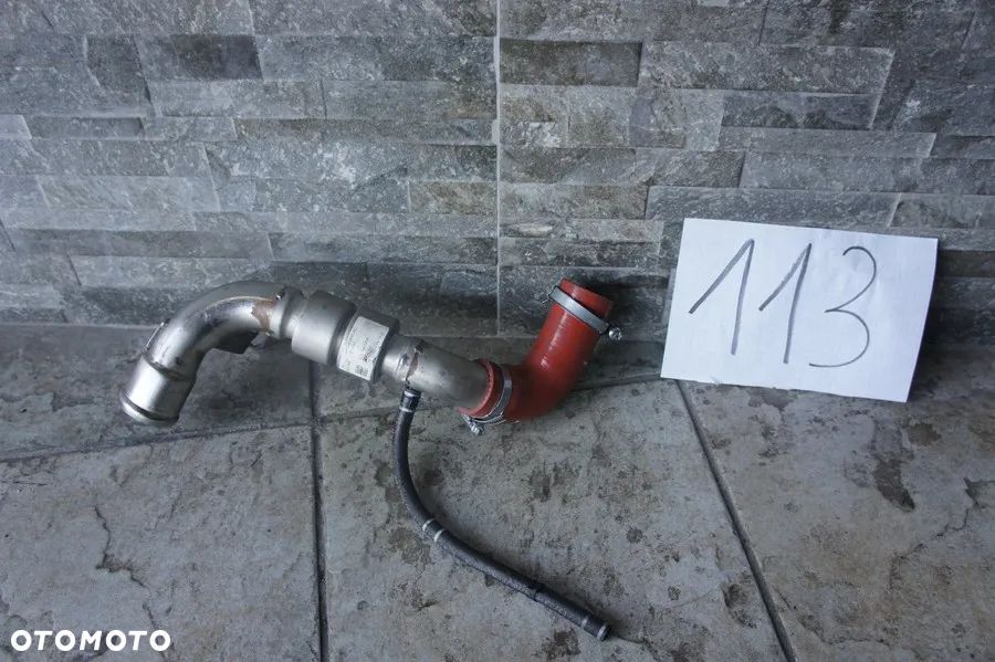 NR 113 Wąż przewód Intercoolera Jaguar XF Lift 3.0 9X23-6N650-AC - 1