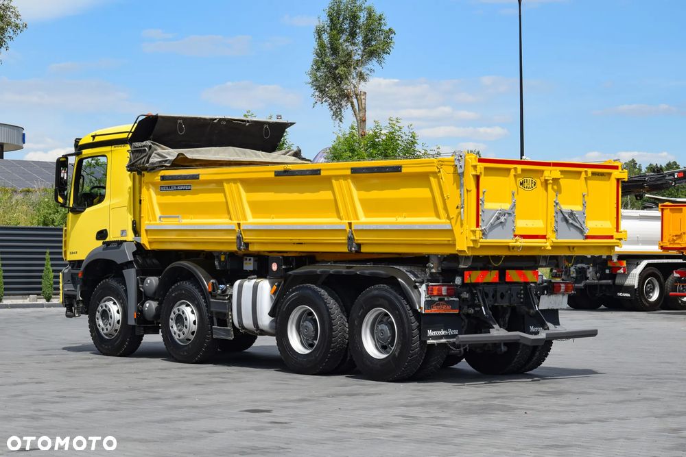 Mercedes-Benz AROCS 3243 / 8x4 / EURO 6 / WYWROTKA / MELLER KIPPER / HYDROBURTA / AUTOMAT / NOWE OPONY / NISKI PRZEBIEG / SERWISOWANY / SPROWADZONY - 5