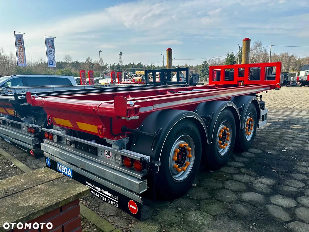 Inny MEGA TRAILERS - naczepa do przewozu kontenerów z wywrotem! z własną hydrauliką wywrotu! - 30