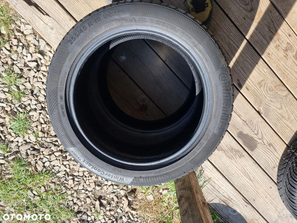 Opony CONTINENTAL WINTER CONTACT TS850P 255/45R18 103V 2021r,4x6mm bdb stan - 10