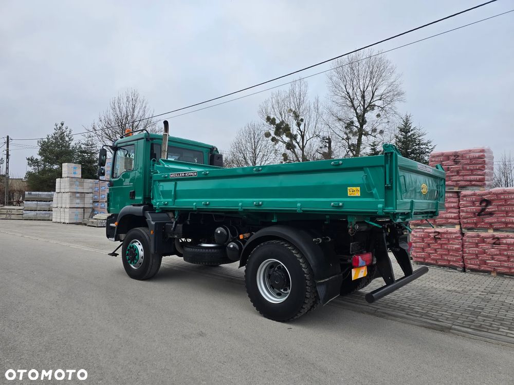 MAN TGM18.340/3 STRONNA WYWROTKA/4X4/134 TYŚ Przebieg!!! - 5