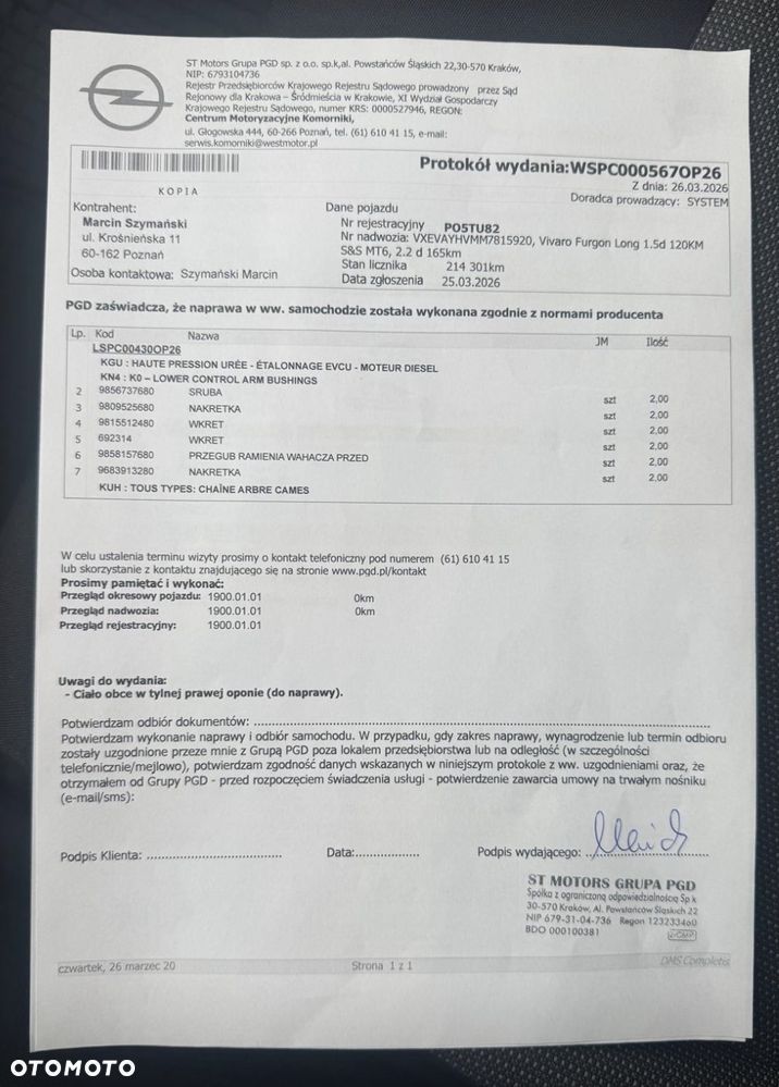 Opel Vivaro Kombi Long 2,7t Enjoy - 34