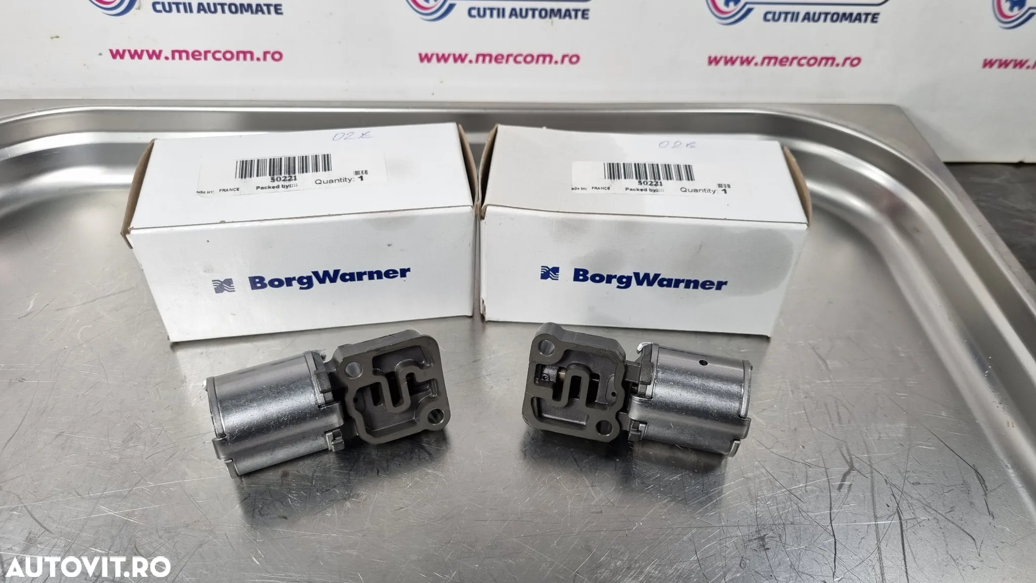 Solenoid Control Presiune Ambreiaj / N215 N216 / DSG 02E DQ250 6 viteze / VW PASSAT CC / GOLF 5 / SKODA OCTAVIA / SUPERB / 2005+ - 2