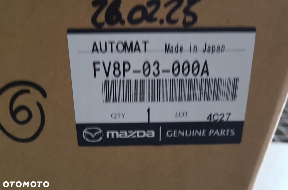 mazda cx5 cx-5 2,5 automatyczna skrzynia biegów fv8p-03-000a fv8p0 4wd - 11