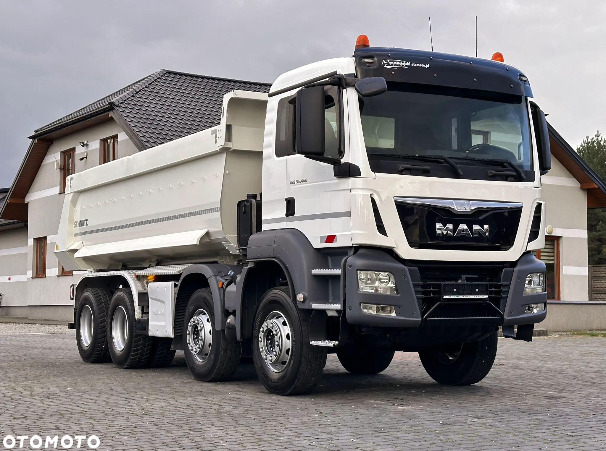 MAN TGS 35.460 8x4 WYWROTKA SCHMITZ MULDA - 19