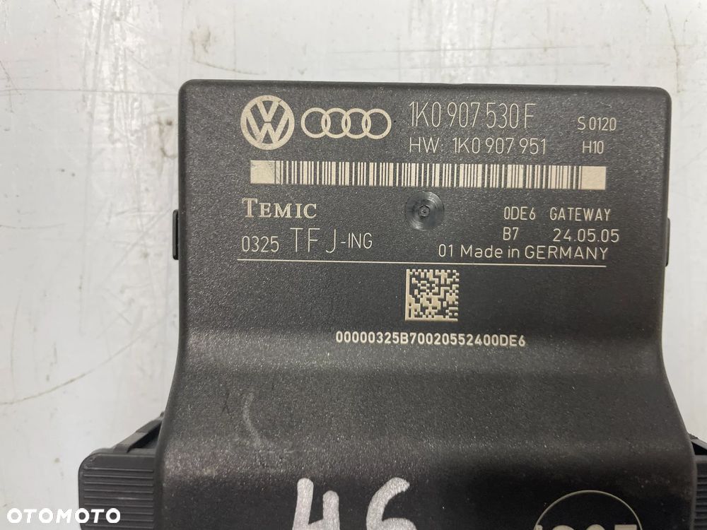 Moduł gateway vw Golf V Audi A3 8P 1K0907530F - 2