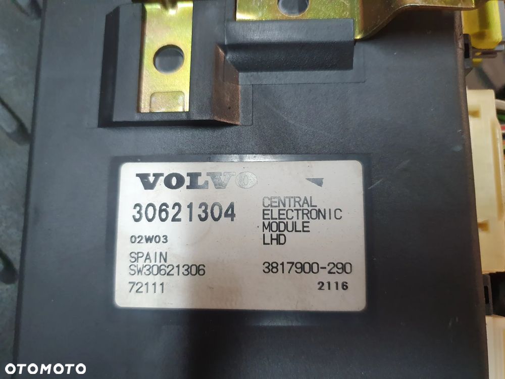 VOLVO V40 S40 LIFT 03- MODUŁ CEM STEROWNIK KOMFORTU 30621304 + WTYCZKI INSTALACJA - 3