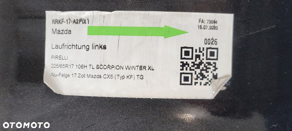 FELGA 7X17 ET45 5X114,3 MAZDA CX-5 II KF KB8MV3810 - 14