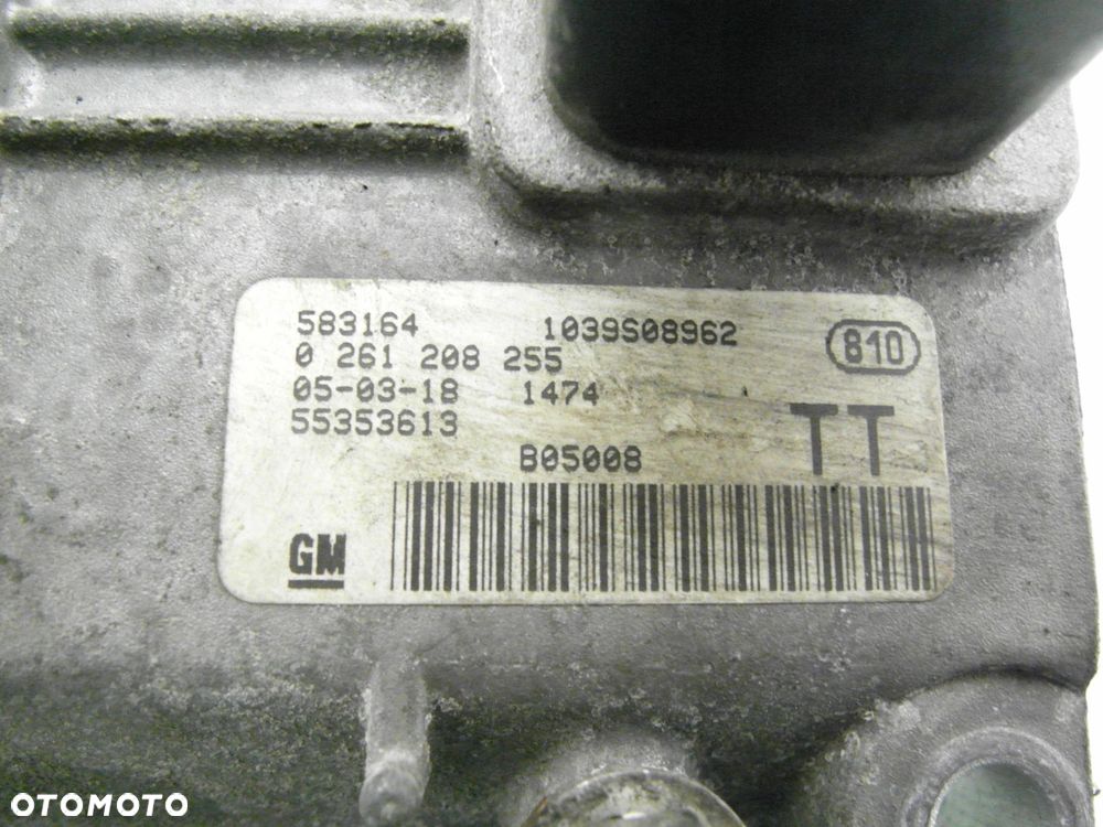 STACYJKA STEROWNIK OPEL MERIVA A 1.4 16V - Z 14 XEP 0261208255 13173382XU - 9