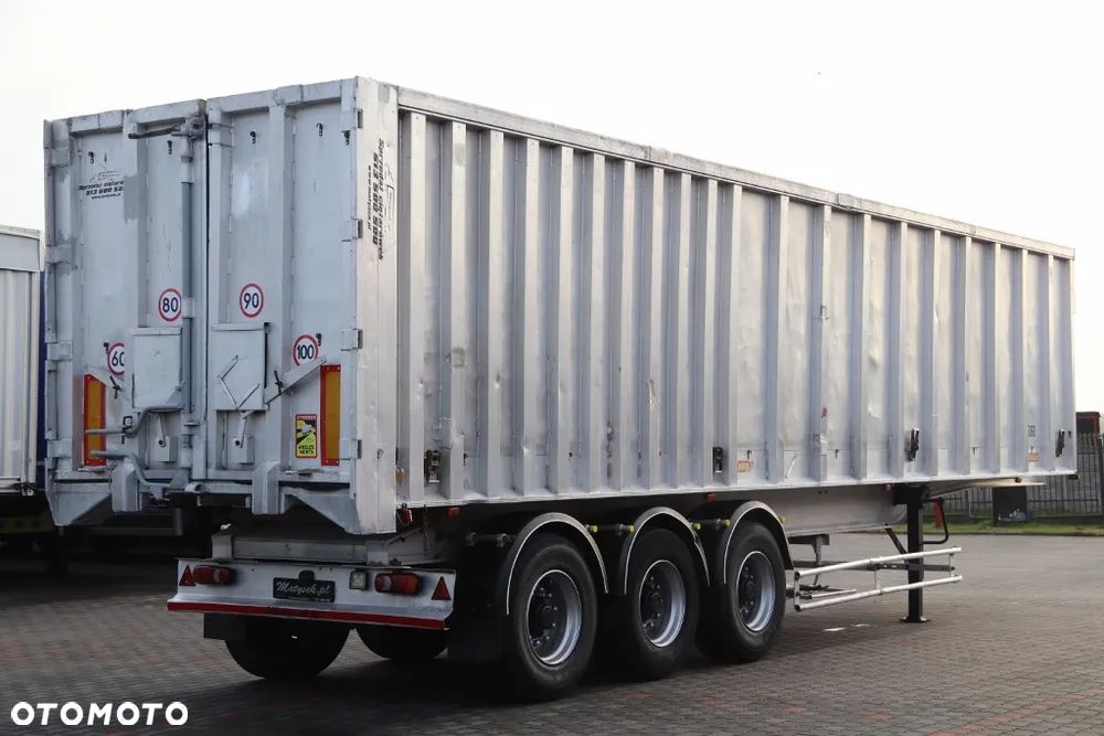 General Trailers TRAILERS / BENALU / WYWROTKA - 55 M3 / CAŁA ALUMINIOWA / 2000R - 5