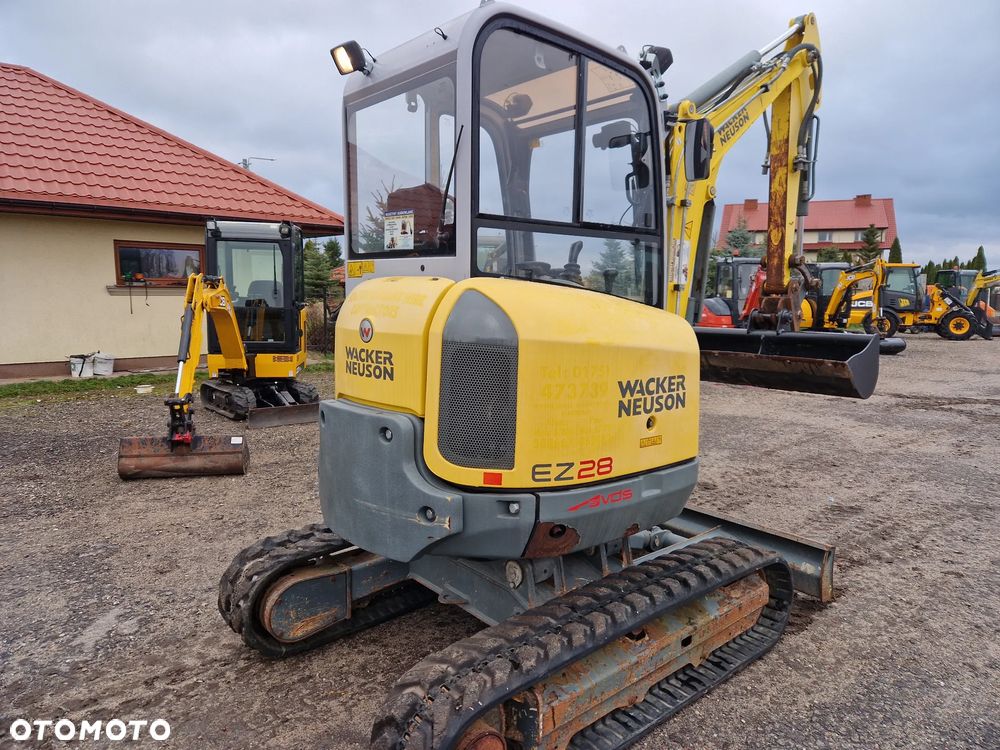 Wacker Neuson EZ 28Vds , Kubota KX 61-3 , Volvo EC 27, JCB 8026cts , Komatsu PC 16 , cat 301.6 - 6