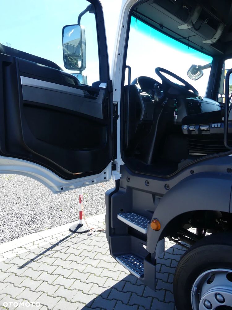 MAN TGM 18.340 / FIRANKA + WINDA / ZESTAW 38 EURO PALET / - 25