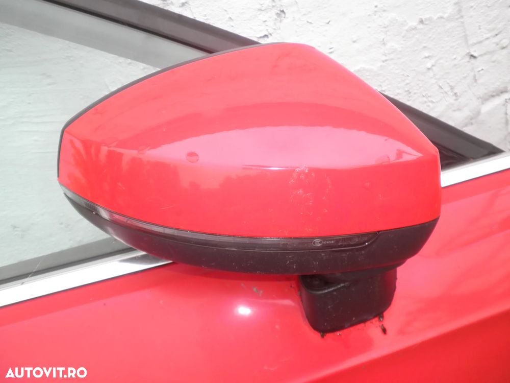 Oglinda dreapta Audi A3 8V cu rabatare electrica ( sticla sparta ) - 1