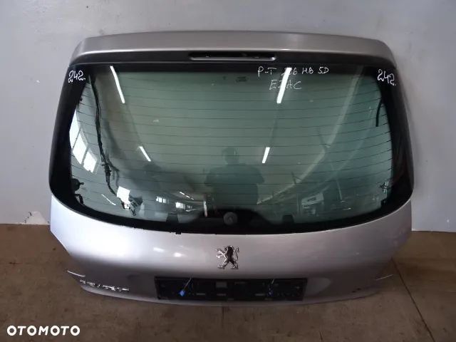 KLAPA TYŁ TYLNA SZYBA POKRYWA BAGAŻNIKA PEUGEOT 206 HB 5D 98-03 LAK:EZAC NR242 - 2