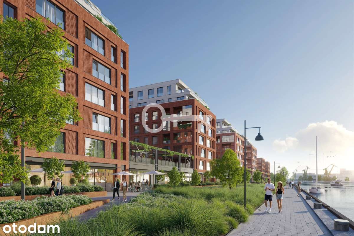 Top Apartament z logią przy samej Motławie