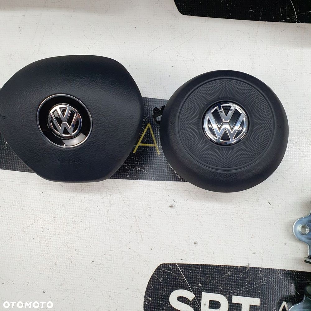 VW UP! UP DESKA ROZDZIELCZA KONSOLA KOKPIT PULPIT PODUSZKI AIRBAG AIR BAG PASY KIT SET - 9