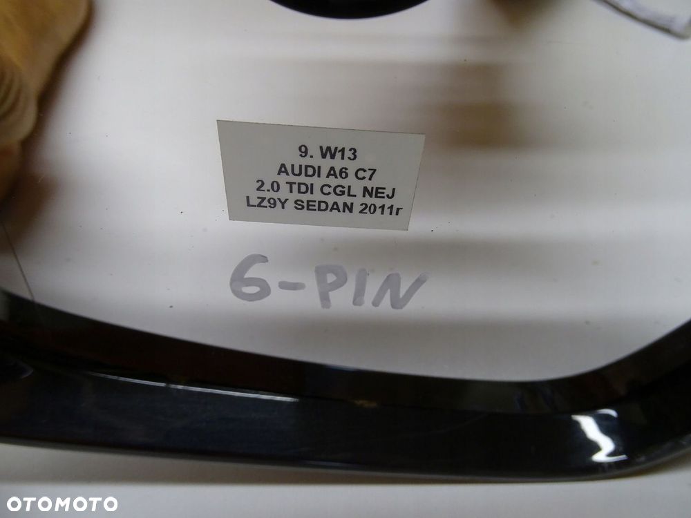 LUSTERKO LEWE LEWY PRZÓD PRZEDNIE AUDI A6 C7 LZ9Y 11R 6 PIN SEDAN - 8