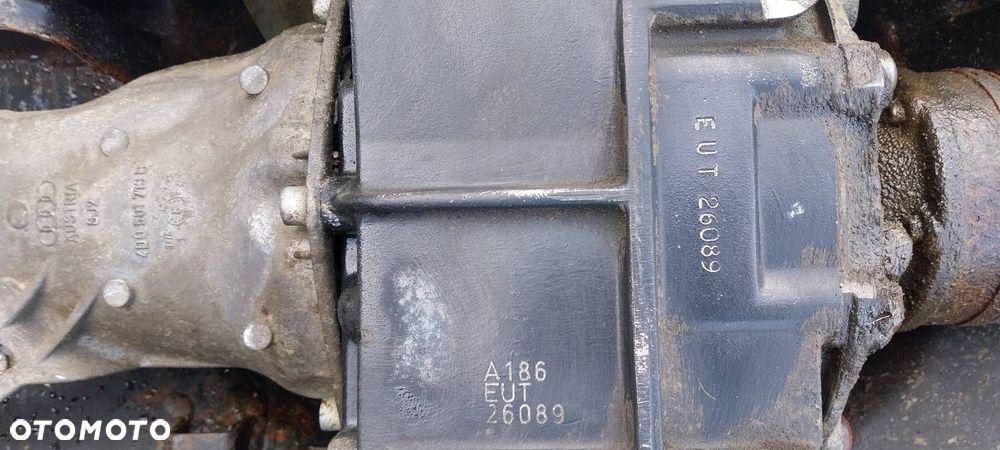 KOMPLETNE ZAWIESZENIE BELKA SANKI TYŁ DYFER QUATTRO AUDI A8 D2 EUT - 2