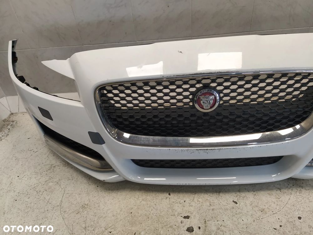 JAGUAR XF X260 ZDERZAK PRZÓD PRZEDNI KOMPLETNY SPRYSKIWACZE GRILL ATRAPA CHŁODNICY ZNACZEK ORYGINAŁ - 7