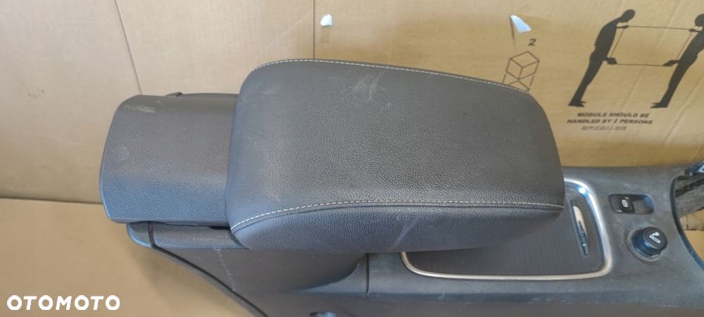 OPEL ASTRA V K TUNEL ŚRODKOWY PODŁOKIETNIK SKÓRA SKÓRZANY  ROLETA - 9