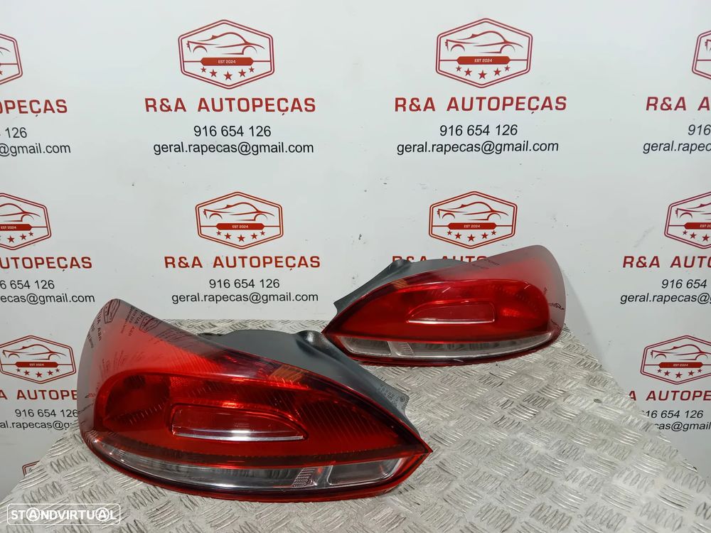 Farolim Trás Traseiro Esquerdo Vw Scirocco Original - 10
