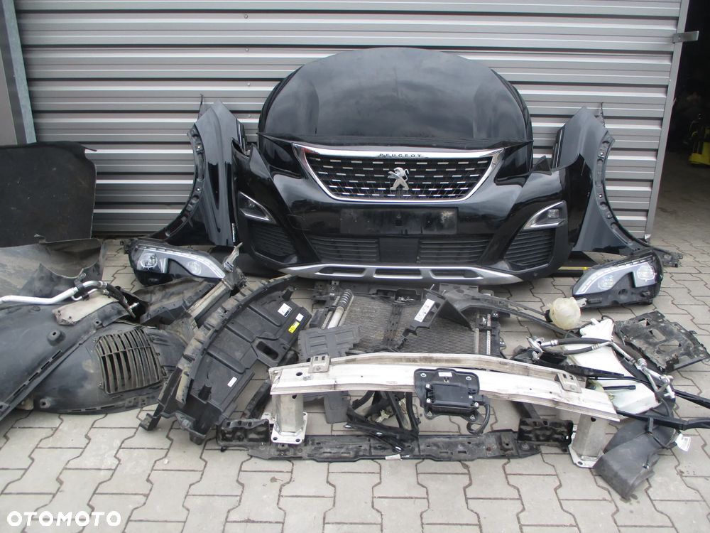 PEUGEOT 3008 II GT LINE 2016- PRZÓD KOMPLETNY MASKA ZDERZAK LAMPA BŁOTNIK KTVD KTV - 1