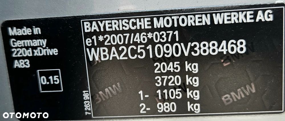 BMW Seria 2 220d xDrive Sport-Aut M Sport - 35