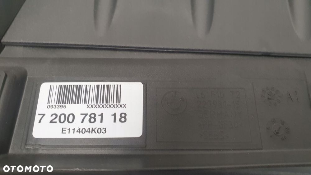 bmw 5 f10 f11 żaluzja wlot powietrza 720078118 227931-15 - 4