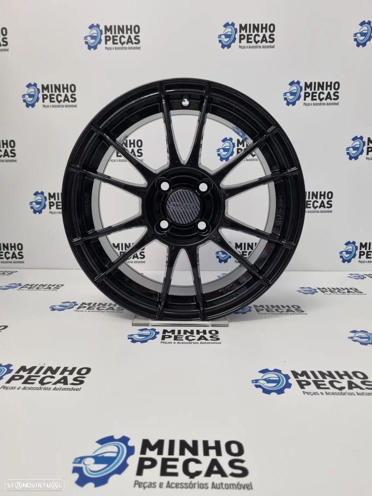 Jantes Look OZ Ultraleggera em 15 (4x100) Preto Brilho - 8